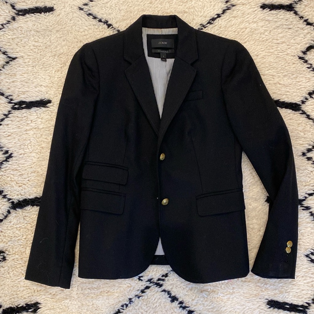 J Crew schoolboy blazer. Lightly worn